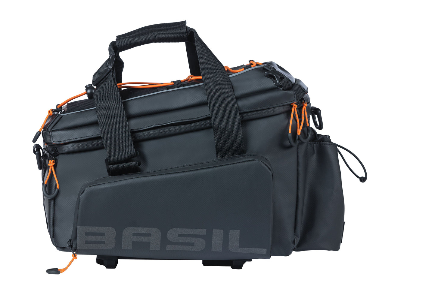 Basil Miles XL Sac de comportement des bagages Sac noir étanche pour le vélo électrique 36L MIK