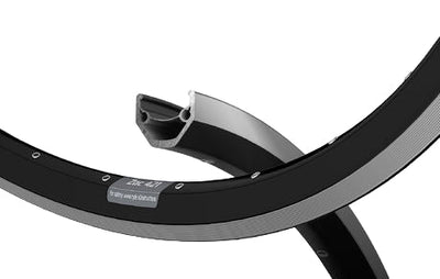 Ryde b.v. jante 26' - 14 559 zac421 aluminium cnc noir 36 gts.