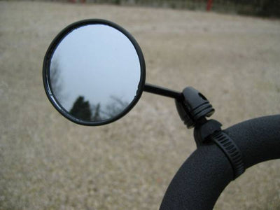 Miroir de vélo Busch Müller 901 ø60 mm - avec tige de 6,5 cm de long