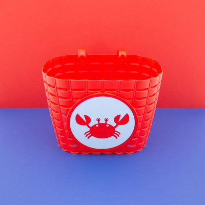 Qibbel Widek Children's Basket Explorer Clappy Crab Rood