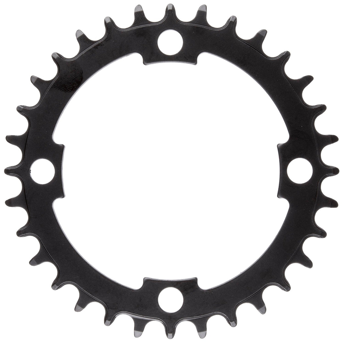 Plateau de vélo électrique Samox à roulement en laiton NW 34T BCD 104 mm. 1 2x3 32 et 11 128 acier noir