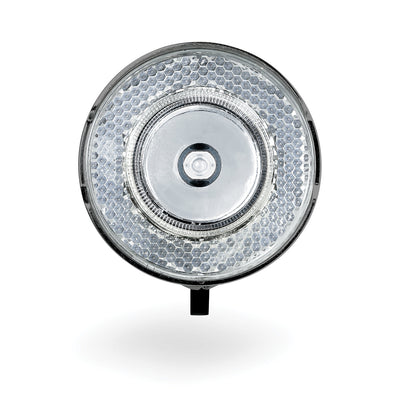 phare 706-B Retro 15 lux batterie led chrome noir