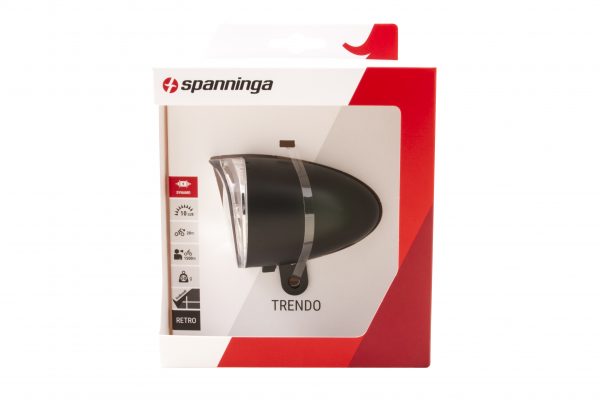 Spanninga metal b.v. Phare Spanta Trendo XDO on off noir