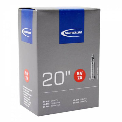Chambre à air Schwalbe sv7a 20 inch 28 37-438 451 sv 40 mm