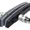 patins de frein V-brake 80 x 13 mm noir gris 2 pièces