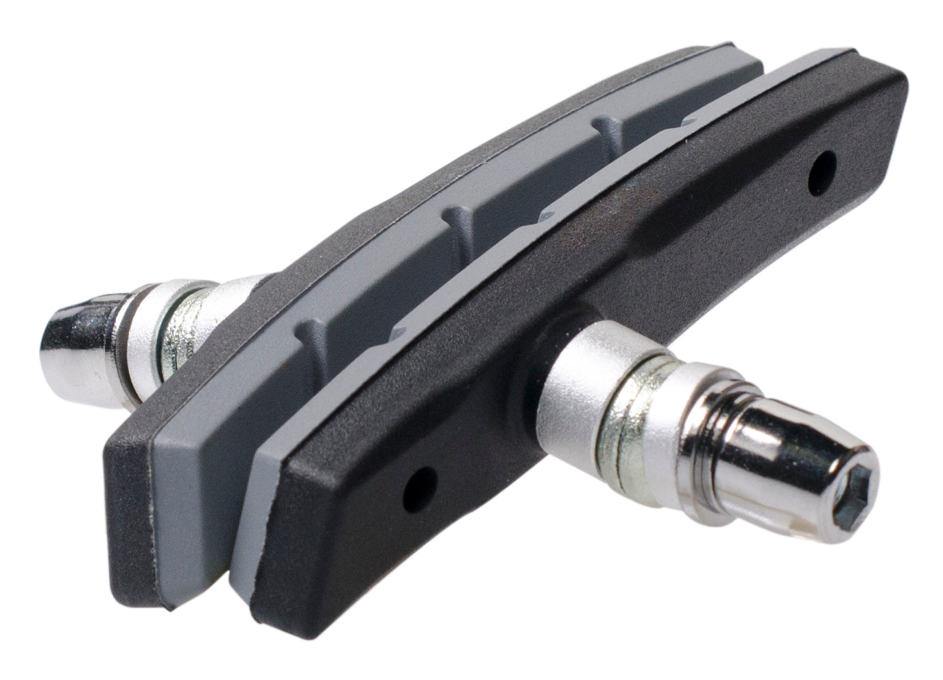 patins de frein V-brake 80 x 13 mm noir gris 2 pièces