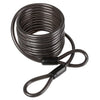 Câble de feuille 5m x 10 mm avec boucle double noire