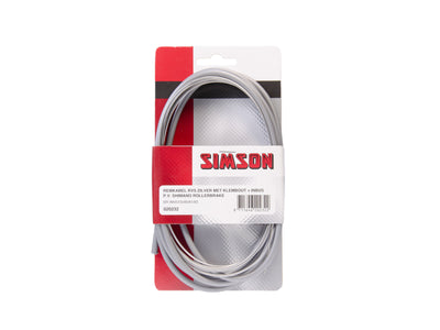 Simson rollerbrake brake brake cable set complete stainless steel grey on card