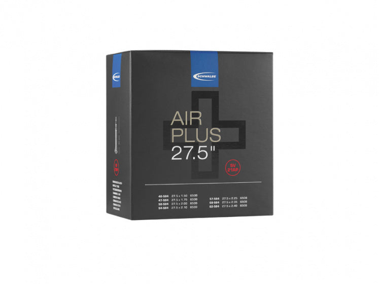 Tube intérieur de Schwalbe SV21AP Air plus 27,5 40 62-584 40 mm Ventiel