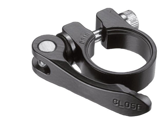 Pince de stylo de siège URSUS 31,8 mm avec levier. noir