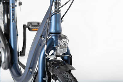 ALDO 26 pouces Low Entrée - Bike Level Comfort Alu 3V Blue en roue libre