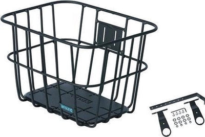 Autour du panier Alu Matt Black coincé