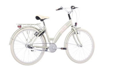 Vélo pour enfants Bikefun Lots of Love 24 pouces avec moyeu de frein Nexus 3 vitesses - Desert Sage