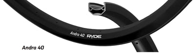 Ryde b.v. jante 27,5'' - 584 andra40 disque complètement noir 36 gts.
