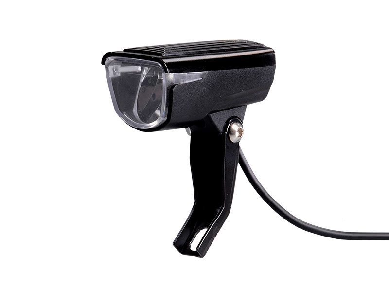 phare Luna e-bike led 6 cm fourche avant 25 lux noir
