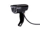phare Luna e-bike led 6 cm fourche avant 25 lux noir