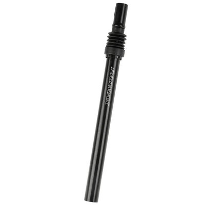 Bougie de tige de selle promax à roulement en laiton en aluminium. noir 25,4 ressort 350 mm.