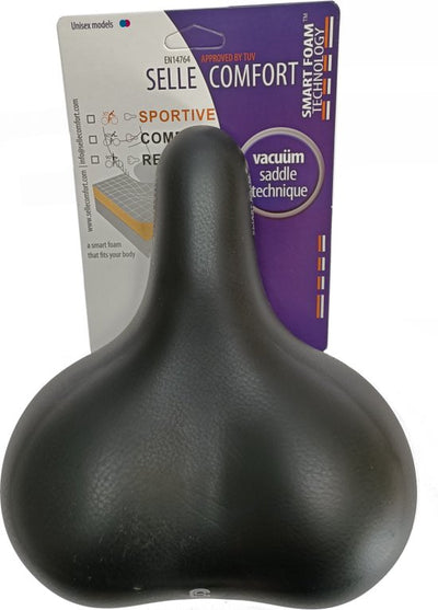 Selle Comfort Comfort Saddle Catana. avec la technologie SmartFoam, sans nœud coulant