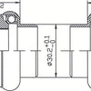 Tecora e headset1 inch thread cartr alu 26.4 taper silver