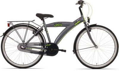 Bikefun vélo pour enfants ville urbaine 26 pouces avec moyeu de frein Nexus 3 vitesses - titane