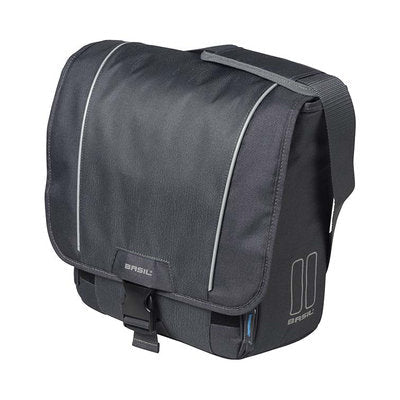 Basil Sport Commuter Bag - Grey Bicycle Bag