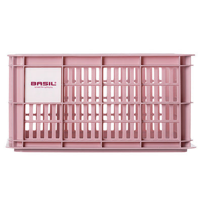 Basil Fietskrat S - Small - 17,5 litres - rose