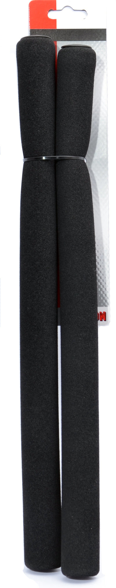 Mousse de guidon Simson 400mm - Mousse de guidon noire et souple pour vélos de route - Adhérence supplémentaire, confort optimal