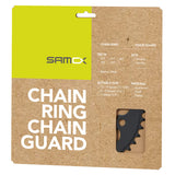 Samox PD-R4-A-NW Feuille de chaînage 42T 104mm 3 32-11 128 Aluminium noir - afbeelding 2