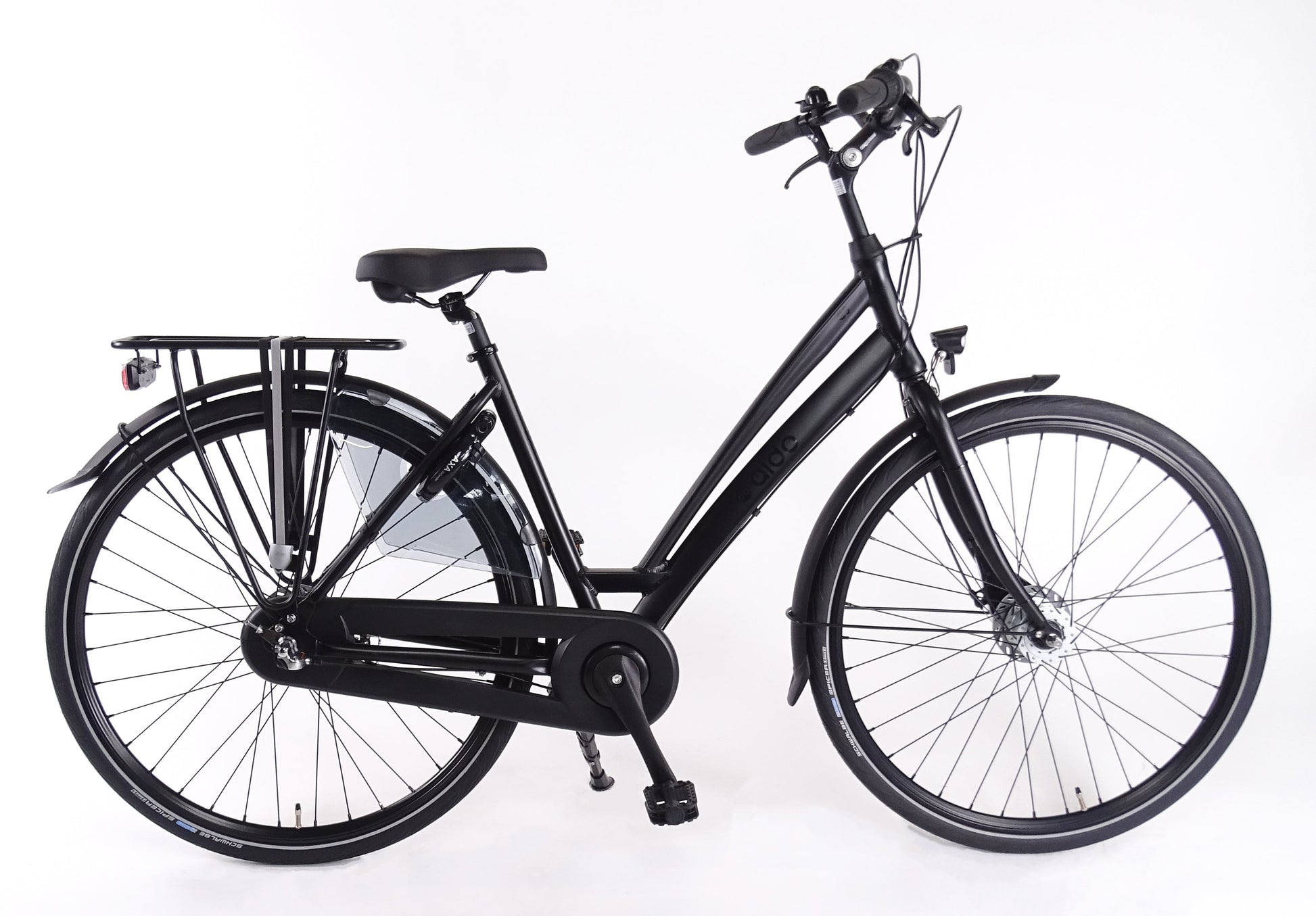 ALDO 28 pouces C7 Bicycle ALU DS50 Matt Black 7V Rollerbrake