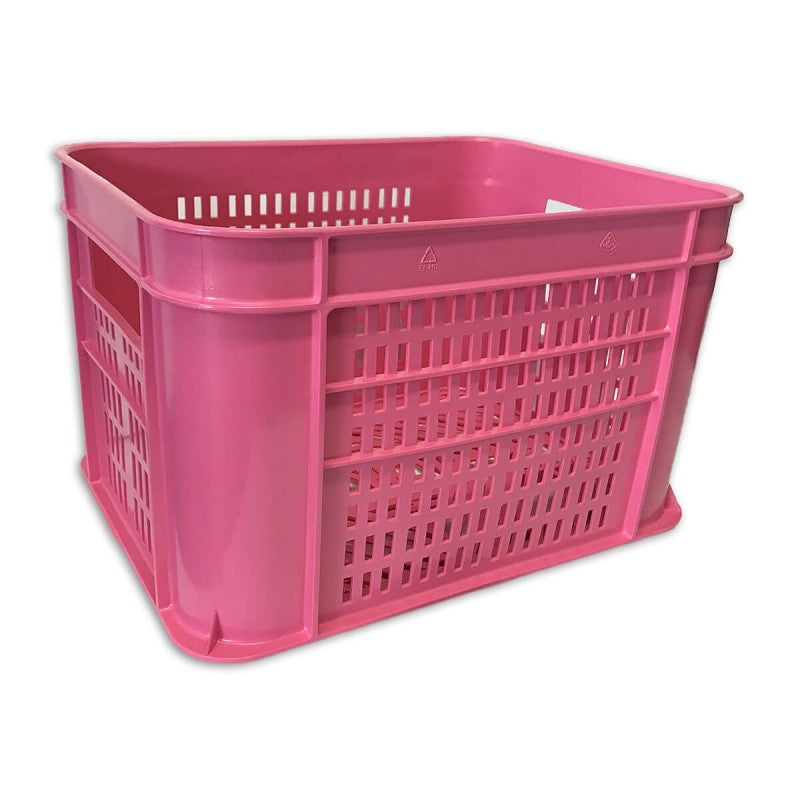 Caisse pvc rose moyen 40x30x25