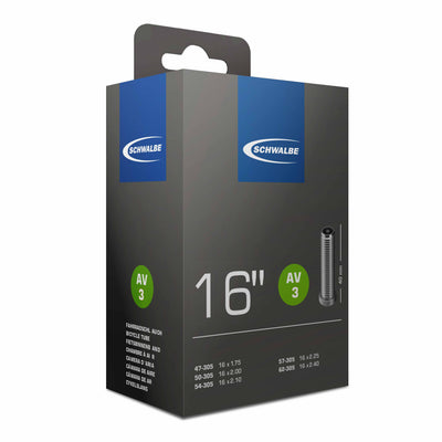 Schwalbe Inner Tube av3 16 inch 47 62-305 16x1.75-2.40 av 40 mm