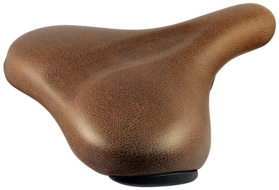 San Remo Saddle Liège avec pare-chocs, dames. Brun, sans écharpe (pack suspendu)