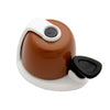 Sonnette de vélo Simson Allure marron-blanc sur carte