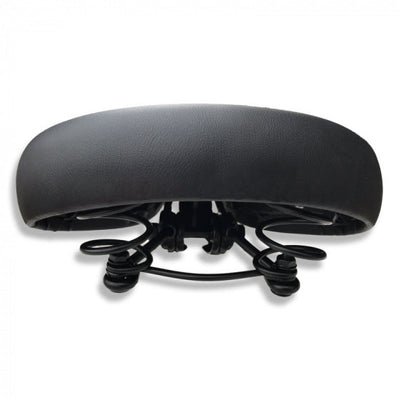 Selle comfort selle city foam noir avec harnais