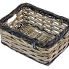 Panier de vélo de basilic Dijon petit noir gris