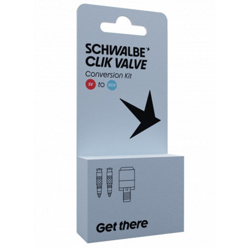 Schwalbe Converscit Cliquez sur SV-SCV + Pompe Head Adaptateur (SET)