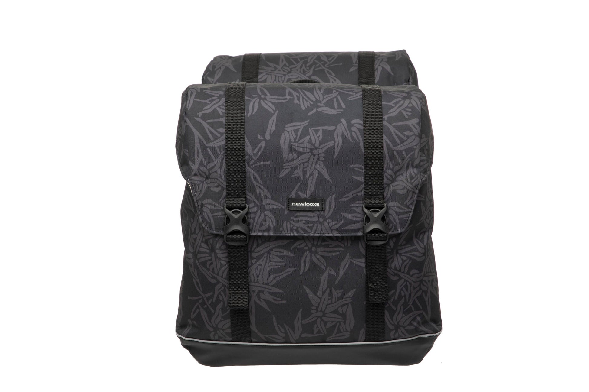 Nouveau sac de vélo LOOXS Alba Double - Eau - Polyester-Repellent - Rider à bagages Mik - Black Green Sand