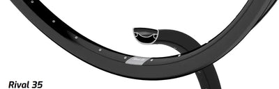 Ryde b.v. jante 28' - 14 622 rival35 disque noir