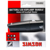 Phare Simson Bundle batterie 25 lux guidon