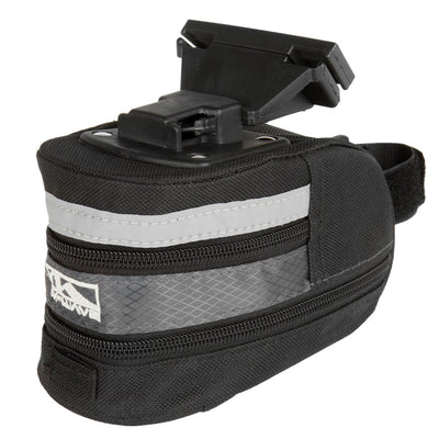 M-wave Saddle Sac Tilburg m 1 litre noir gris