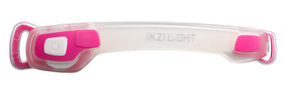 Buzaglo ikzilight bracelet rayé 2 x led rose