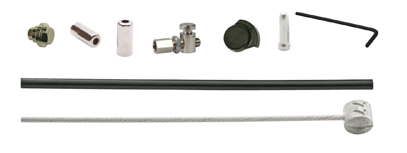 ELVEDES Cable set Rollerbrake Brim85 55 45 Rear Silver
