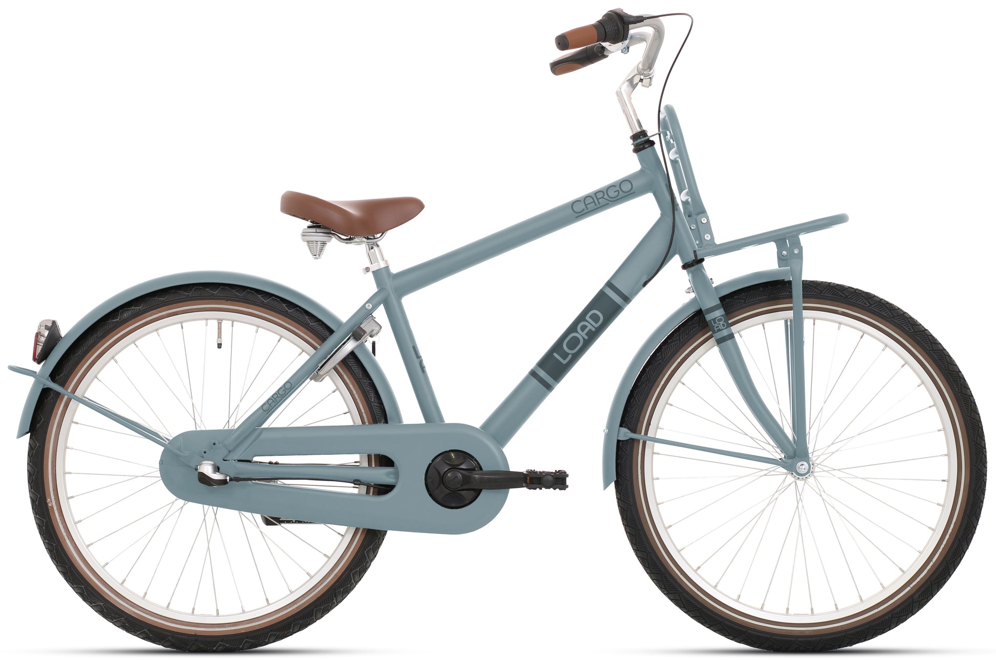 BikeFun Child's Bike charge 24 pouces 3 vitesses bleu