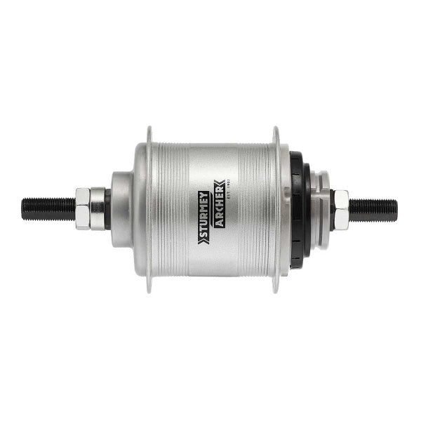 Sturmey Archer après hub libre 3V 36gts argent