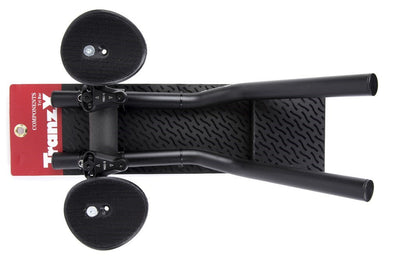 Tranzx triathlon guidon jd-808 noir réglable race