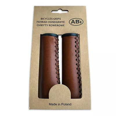 ABI Faux cuir Poignées de cartes suspendues 120mm Marron