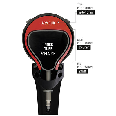 Protection contre les perforations de l'armure tannus à serrure en laiton pour bub. 42 47-559 (à utiliser dossard 28 40-559.rim 19 25-559)