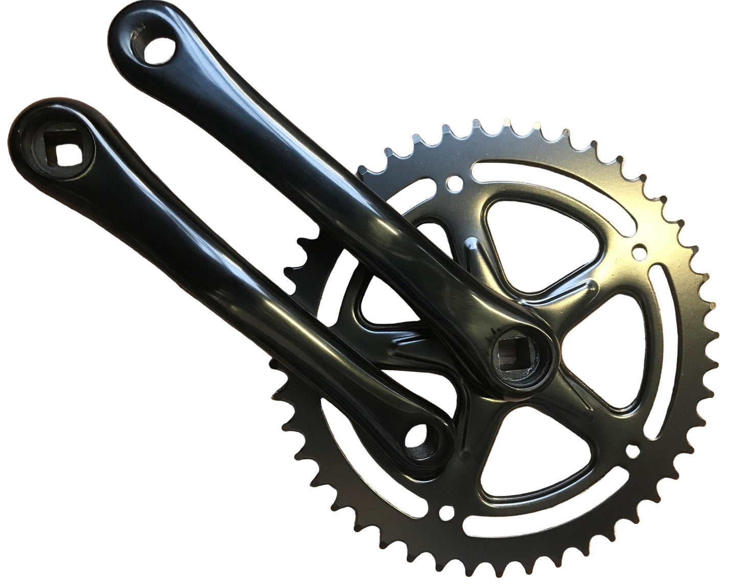 Crank Set 46t 170 Alu Black