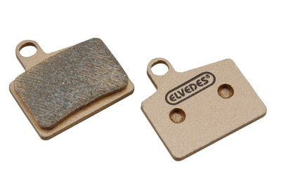 Jeu de plaquettes de frein à disque Elvedes Hayes Stroker Ryde - fritté (1 paire)