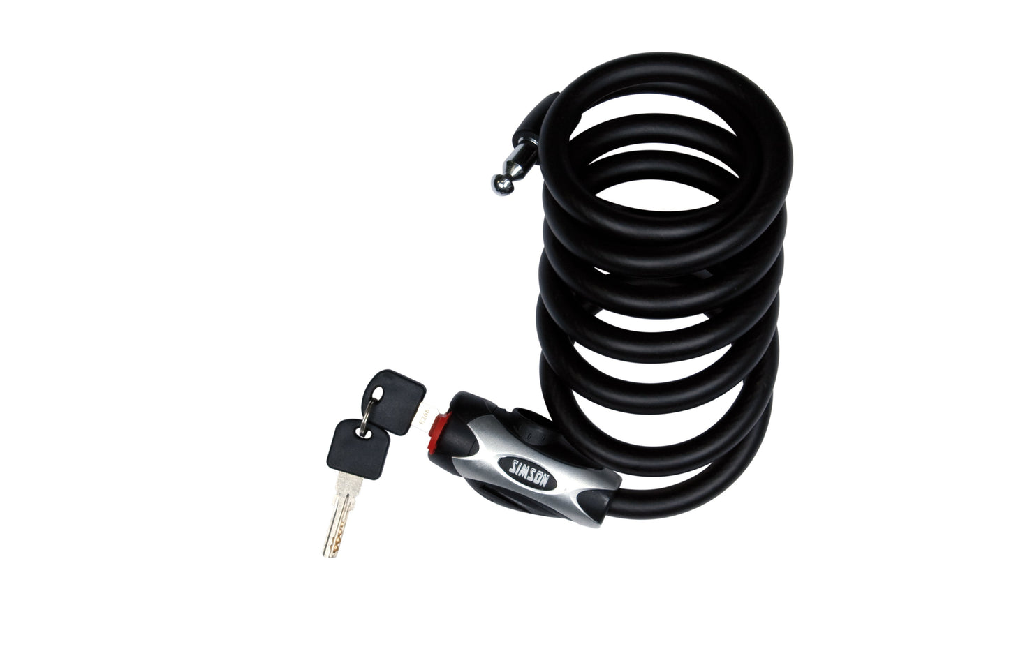 Simson Cable Lock Regular XL - 10x150cm - Noir - No ART - Bike